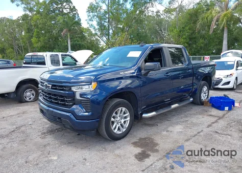 2022 Chevrolet Silverado 1500 4Wd Short Bed Rst z USA, uszkodzony, nr VIN 2GCUDEED0N1503392